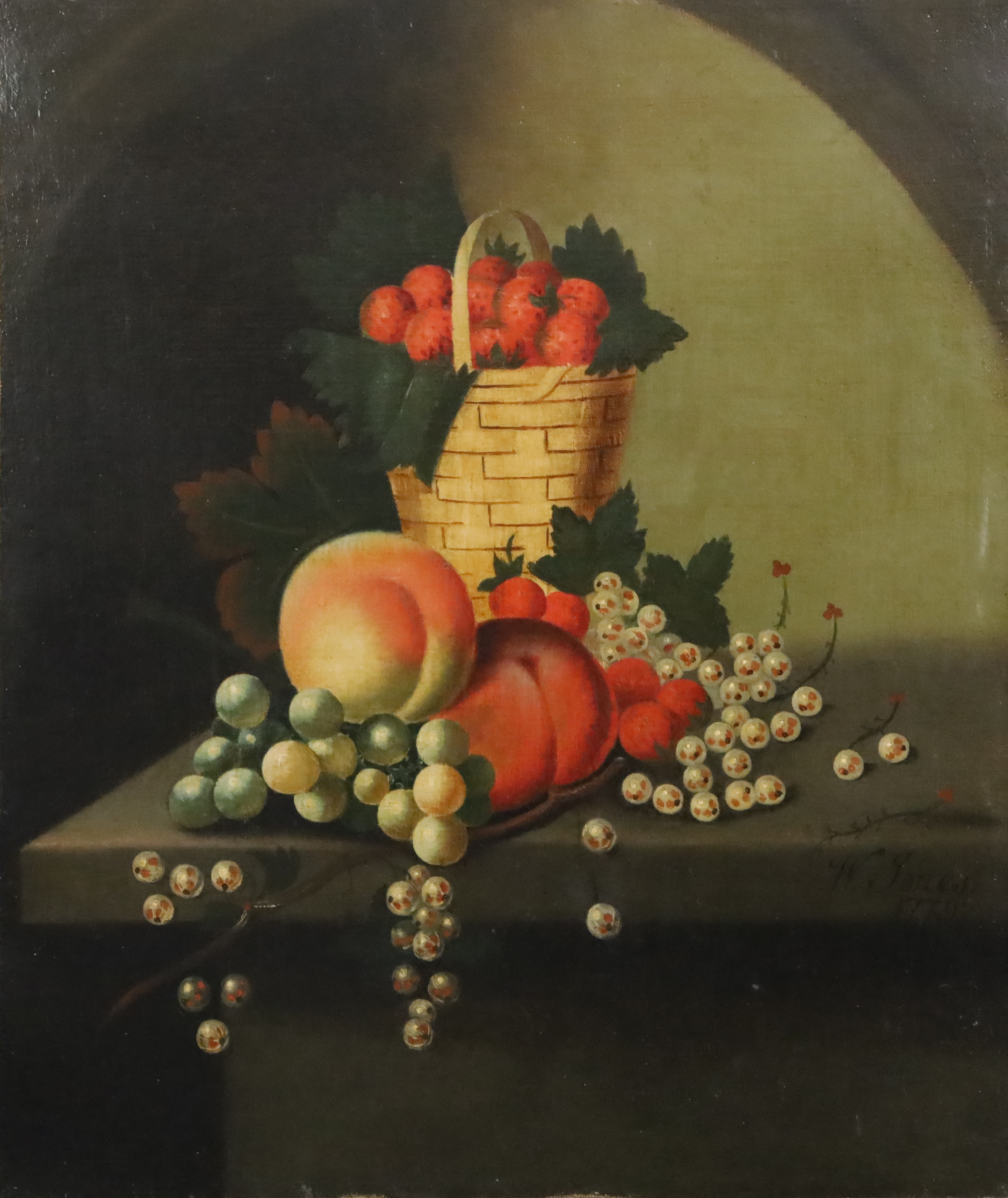 Attributed to William Jones of Bath (fl.1764-1777) Still life